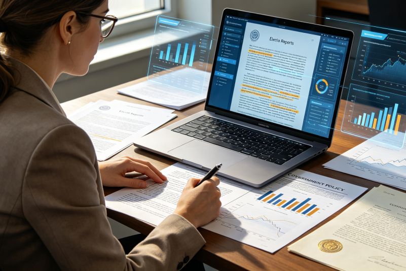 AI-Assisted Election Research